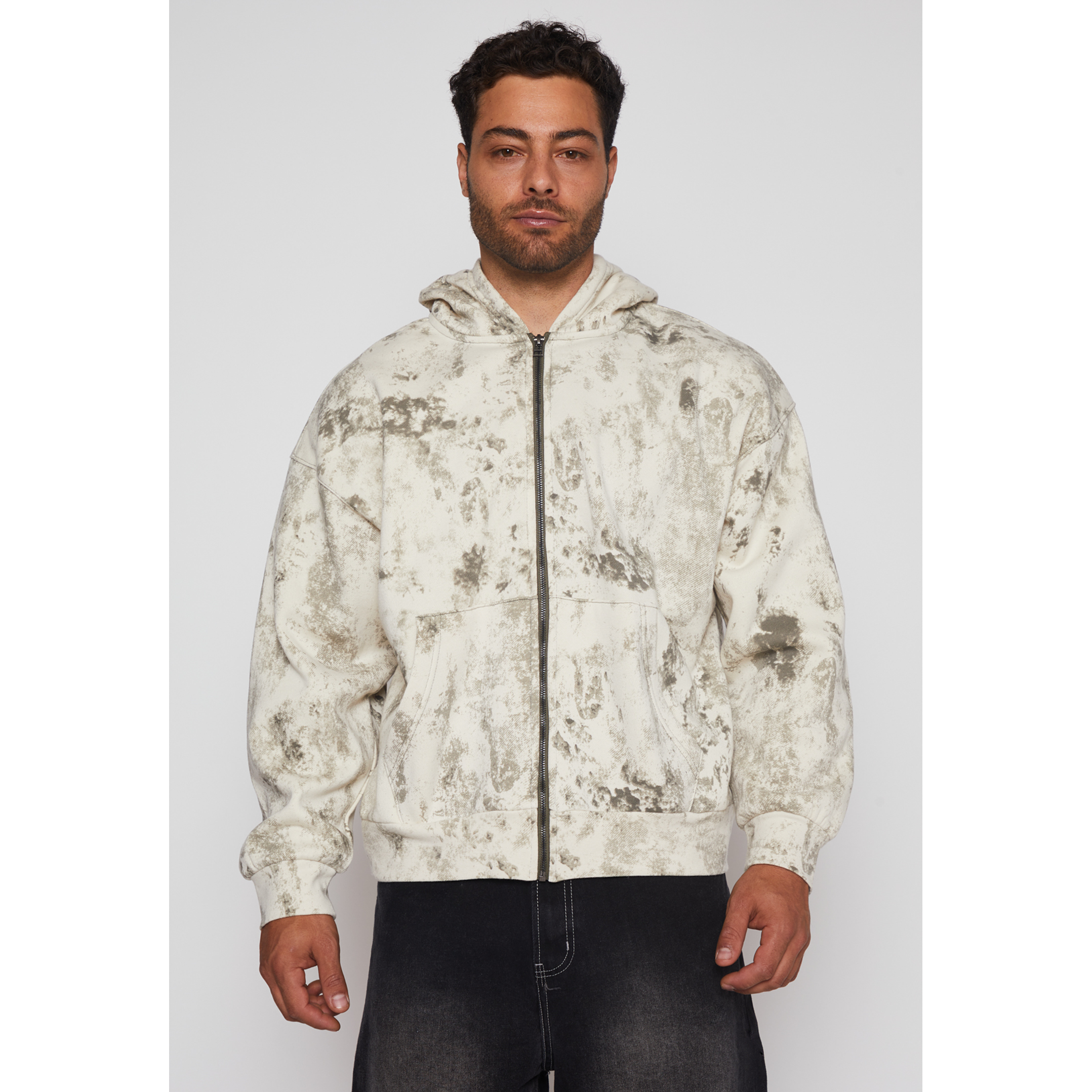 Polerón Boxy Hombre Beige Familyshop 1