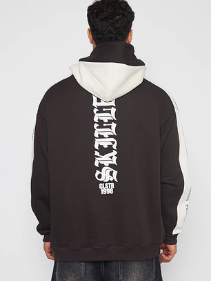 Polerón Bicolor Hombre Café Familyshop