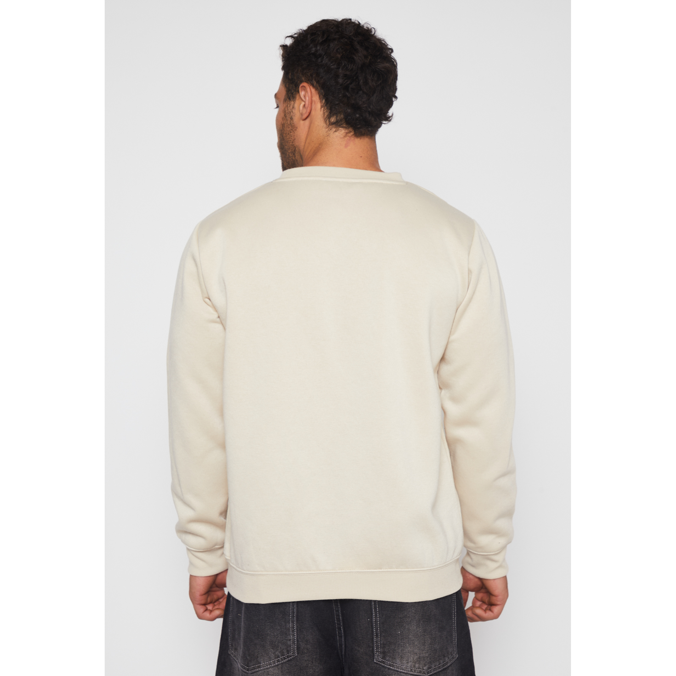 Polerón Basic Hombre Beige Familyshop 4