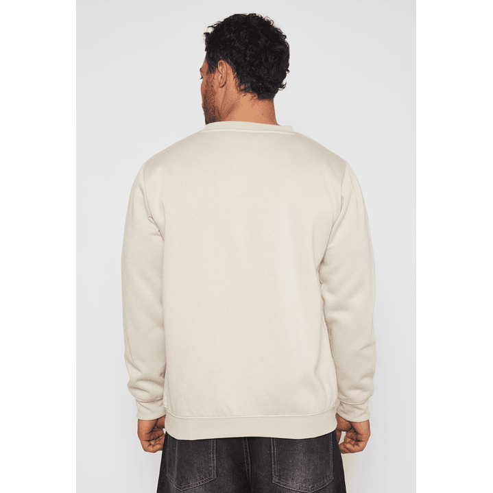 Polerón Basic Hombre Beige Familyshop 4