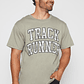Polera Track Runner Hombre Verde Familyshop - Miniatura 1