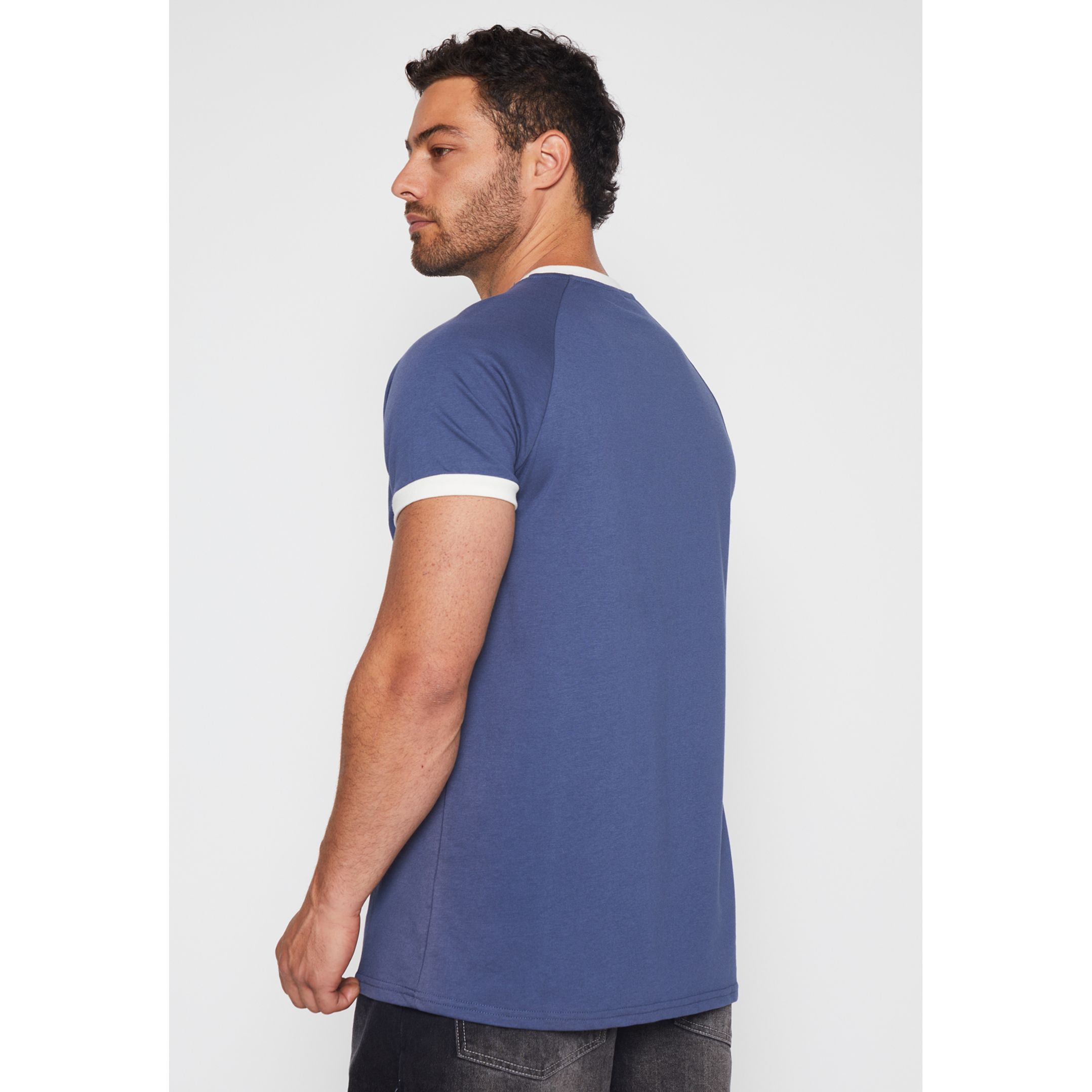 Polera College Hombre Azul Familyshop 3