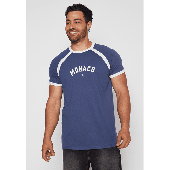 Polera College Hombre Azul Familyshop 1