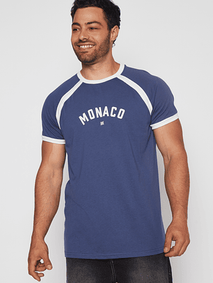 Polera College Hombre Azul Familyshop