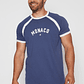 Polera College Hombre Azul Familyshop - Miniatura 1