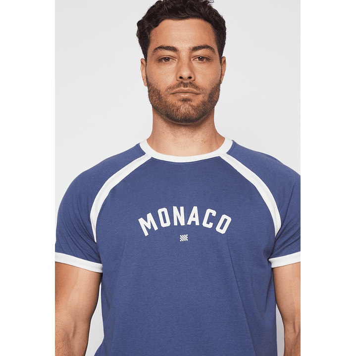 Polera College Hombre Azul Familyshop 4