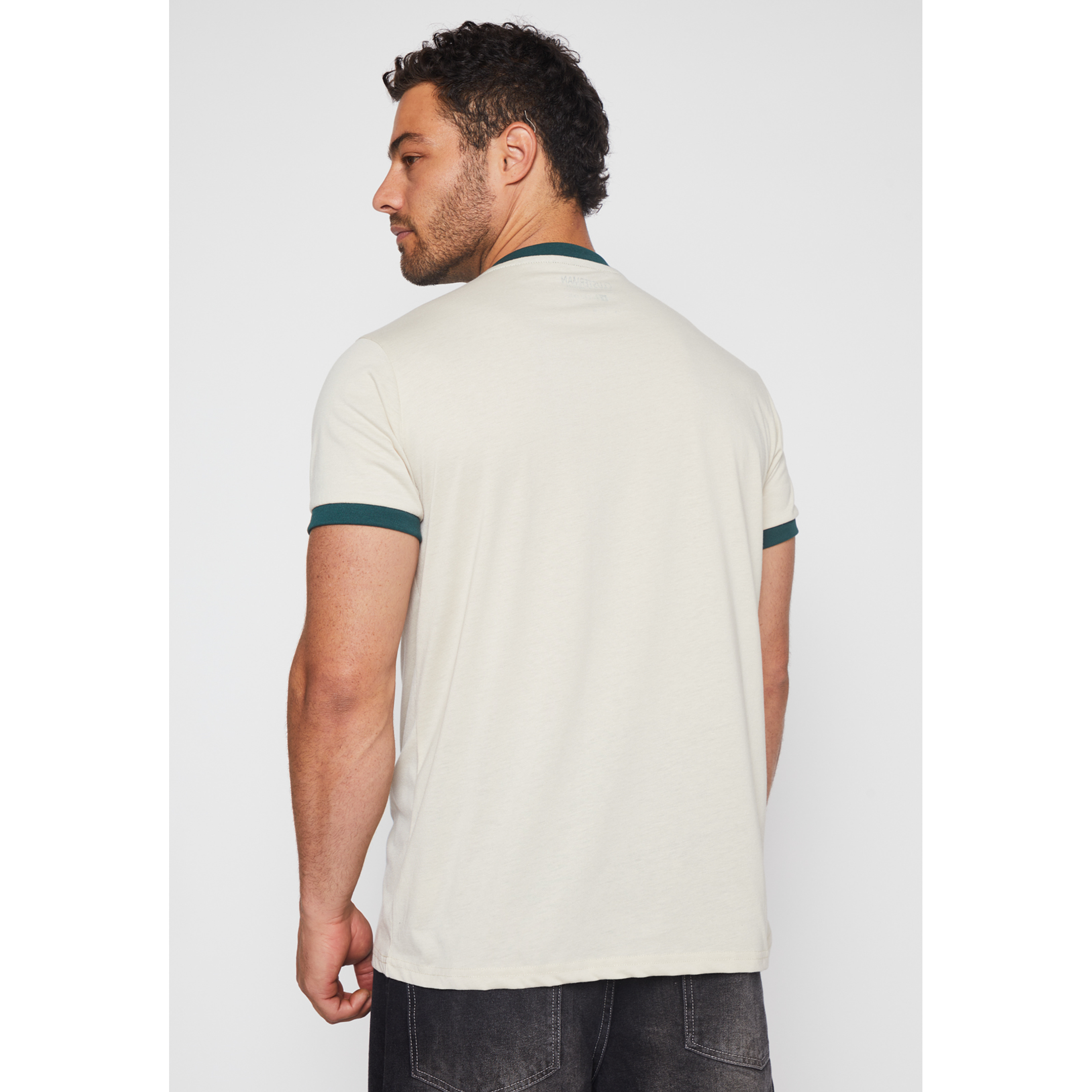 Polera Good Luck Hombre Beige Familyshop 4
