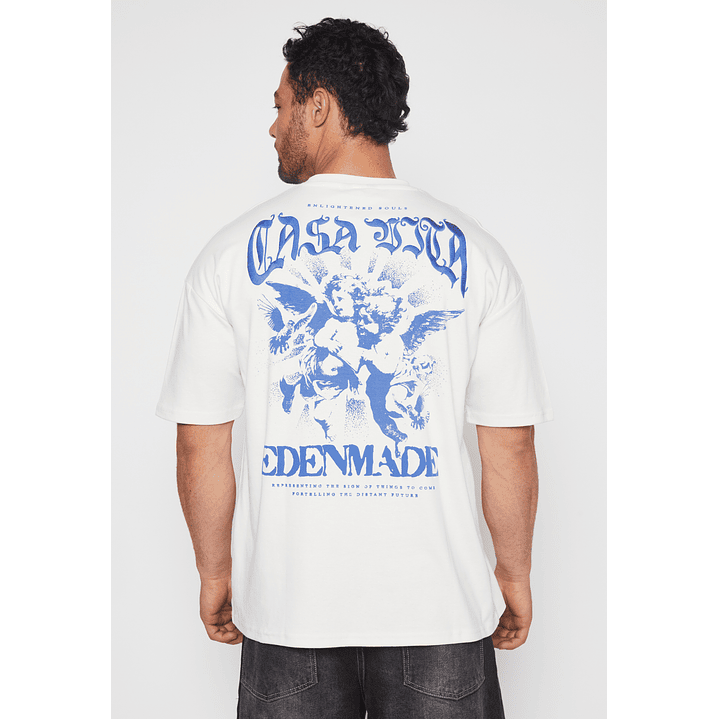 Polera Ángeles Hombre Beige Familyshop 2