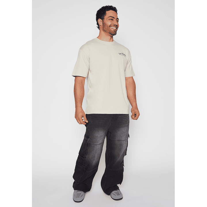 Jeans Cargo Hombre Negro Familyshop 2