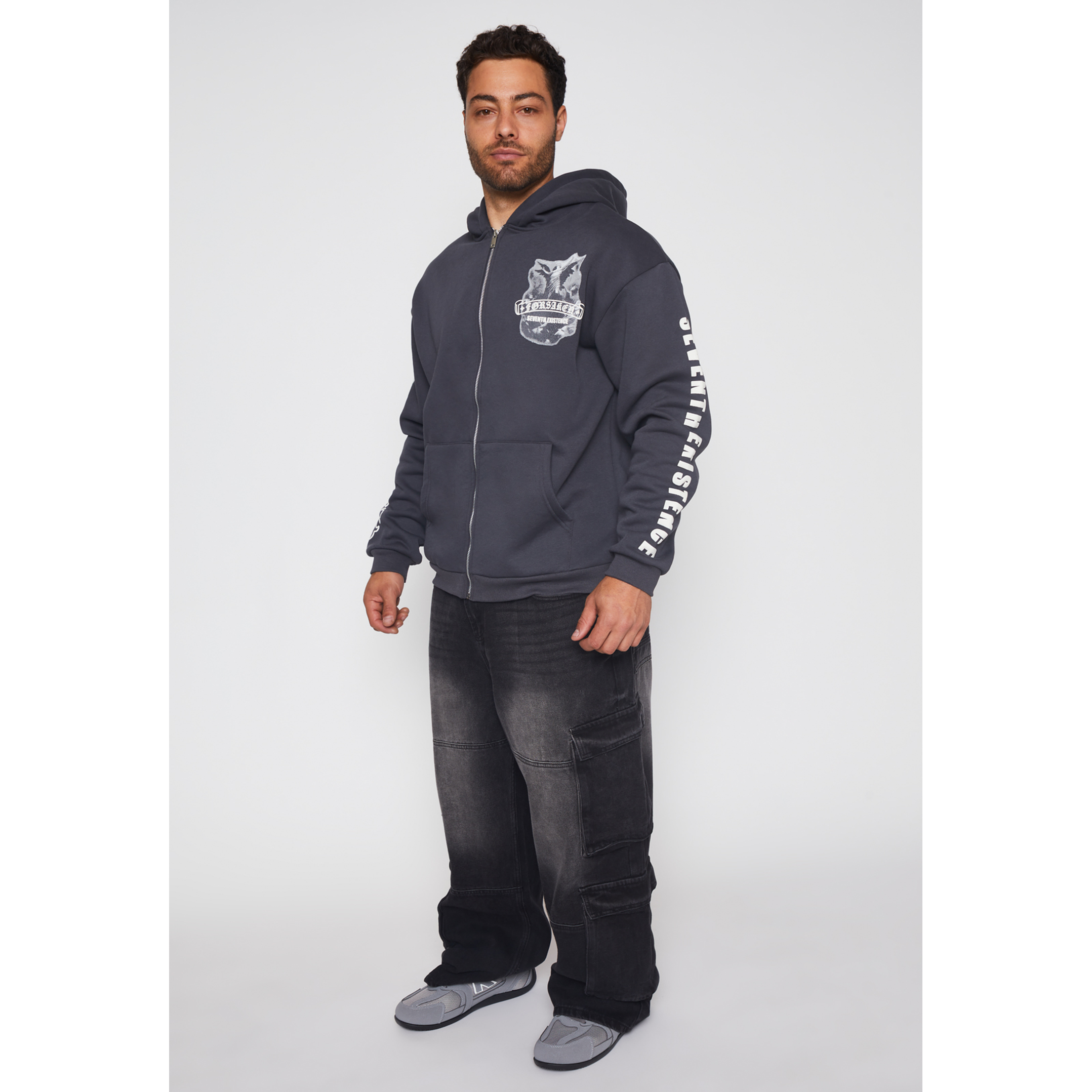 Polerón Ave Hombre Gris Familyshop 2