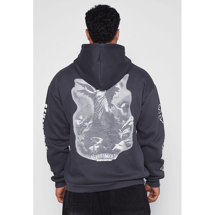 Polerón Ave Hombre Gris Familyshop 3