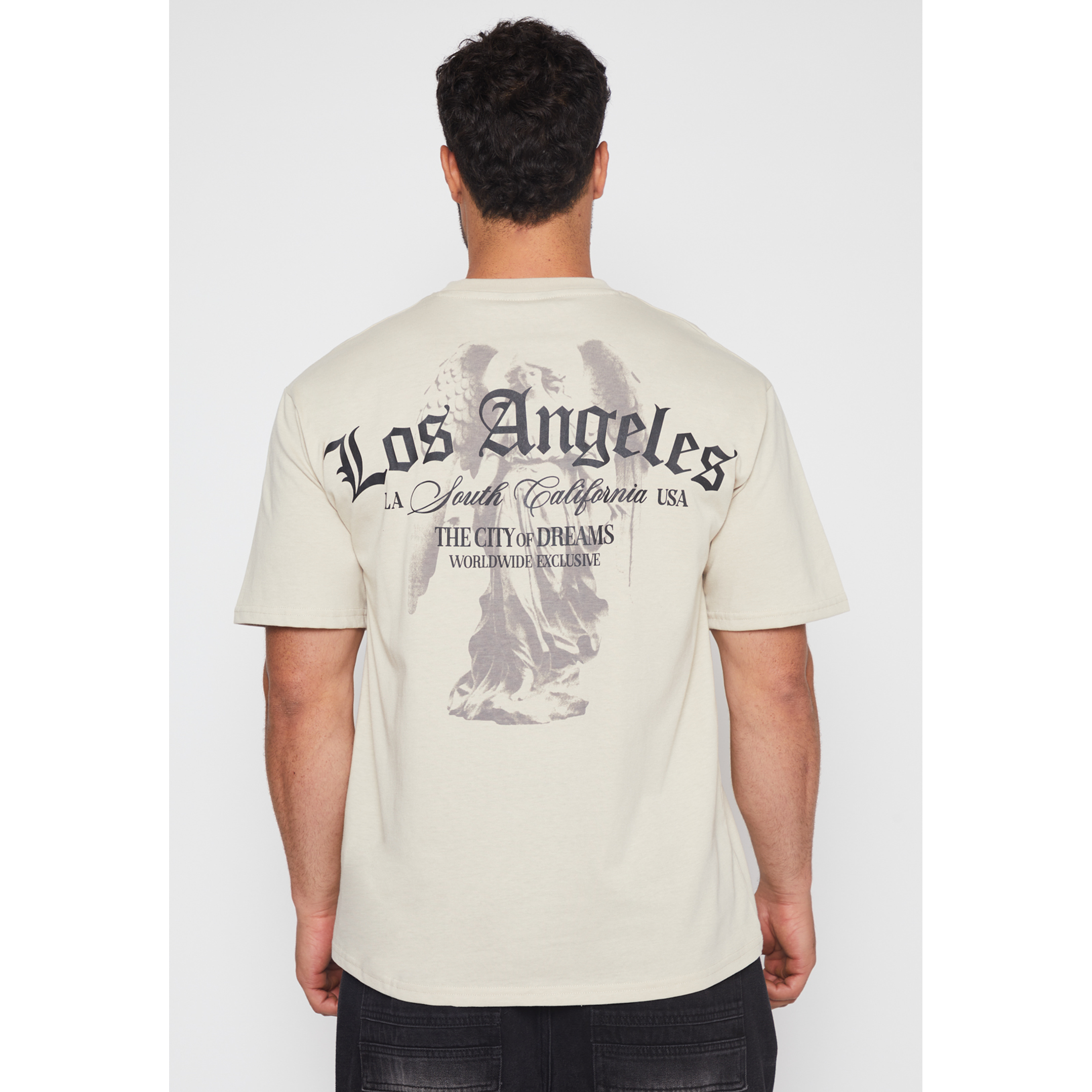 Polera Relax Hombre Beige Familyshop 2