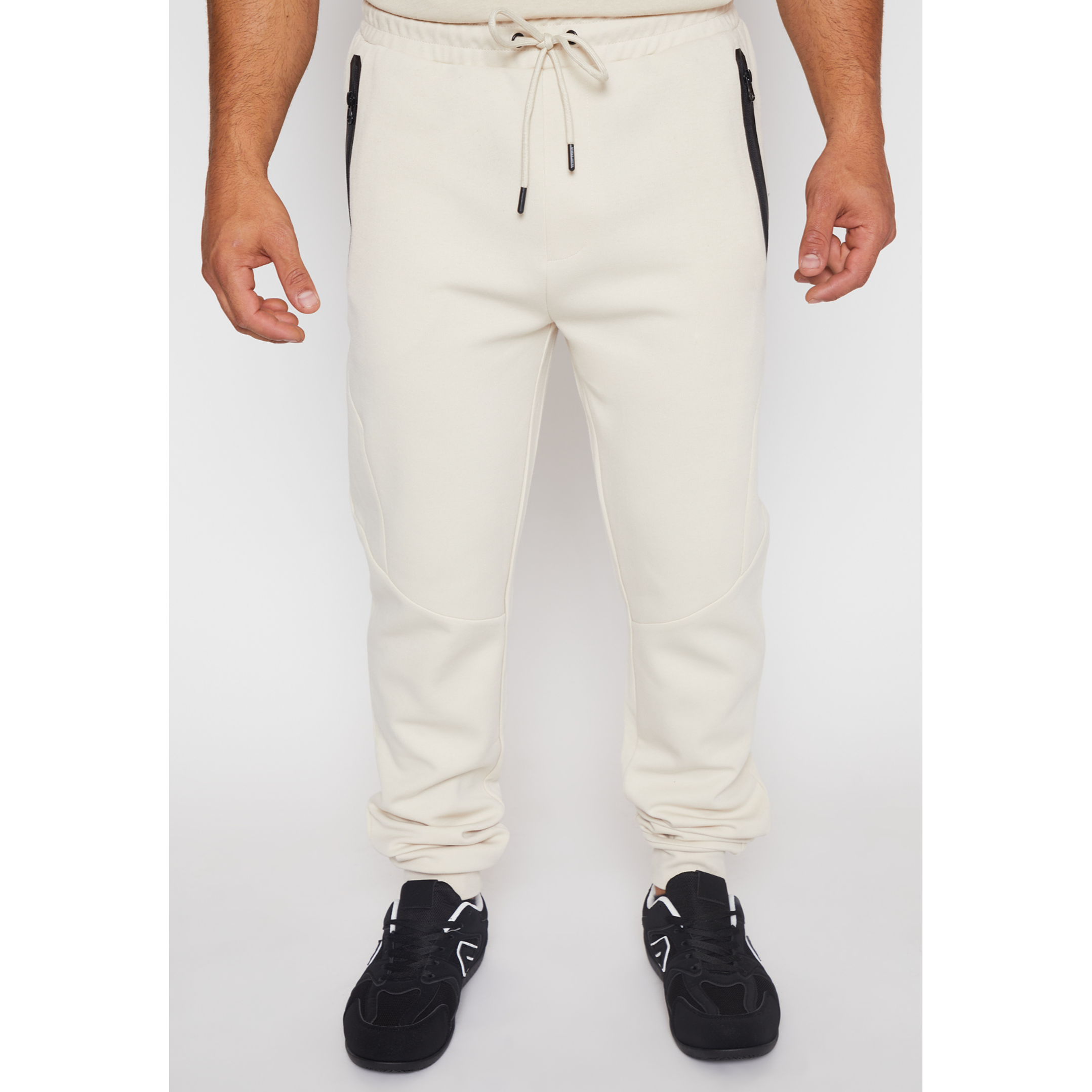 Pantalón Buzo Skinny Hombre Beige Familyshop 1