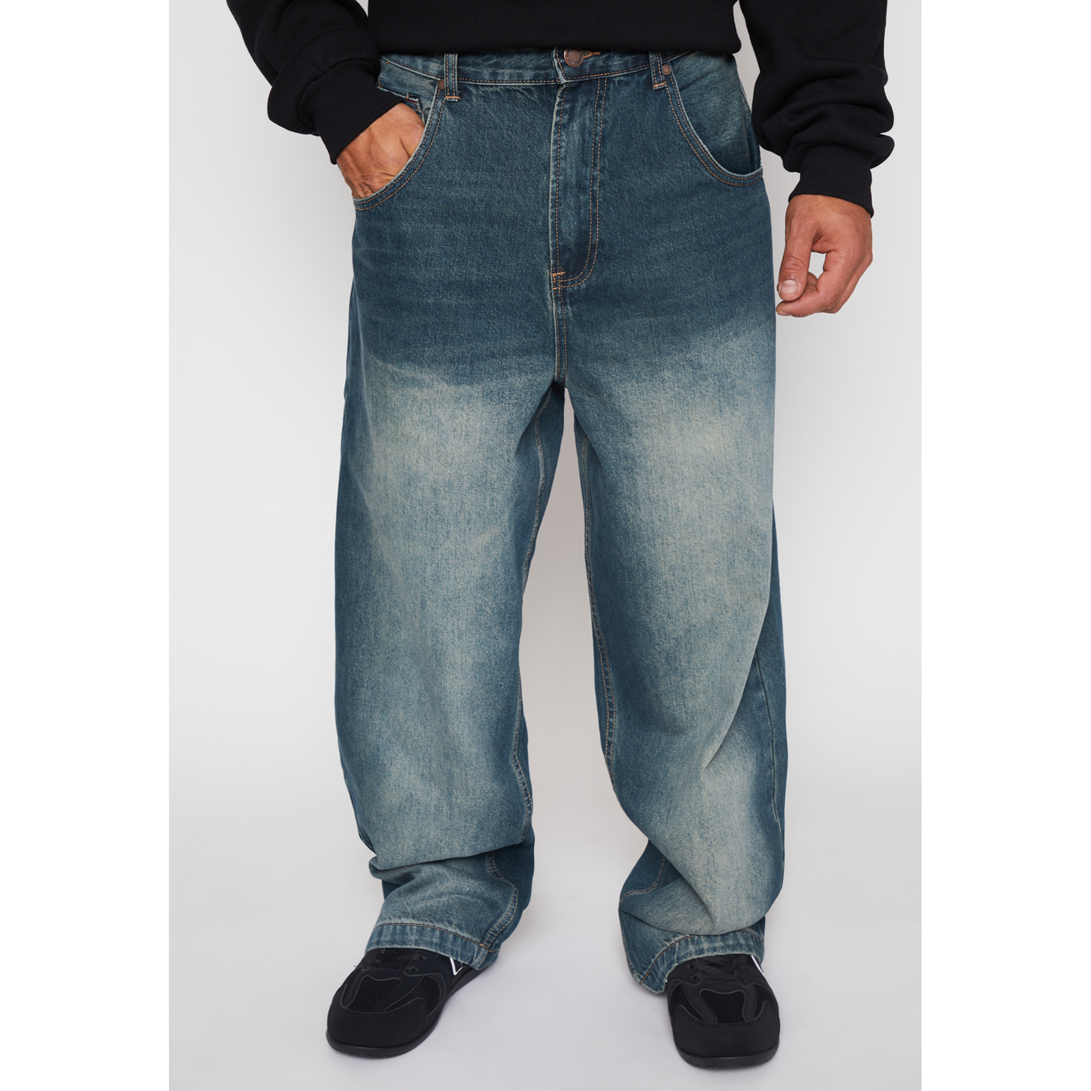 Jeans Super Baggy Hombre Azul Familyshop 1