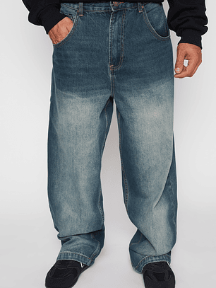 Jeans Super Baggy Hombre Azul Familyshop