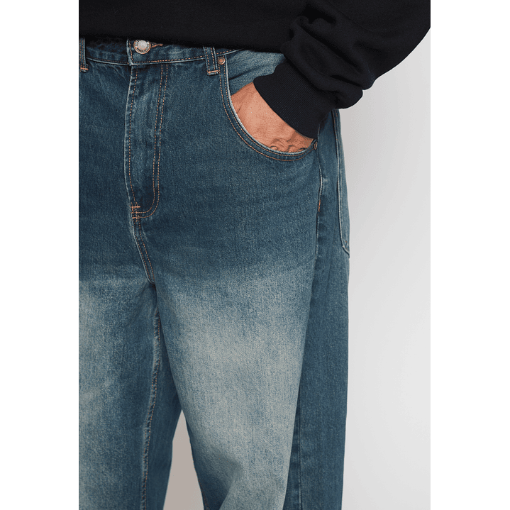 Jeans Super Baggy Hombre Azul Familyshop 4