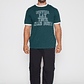 Polera College Hombre Verde Familyshop - Miniatura 2