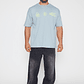 Polera Track Hombre Celeste Familyshop - Miniatura 2