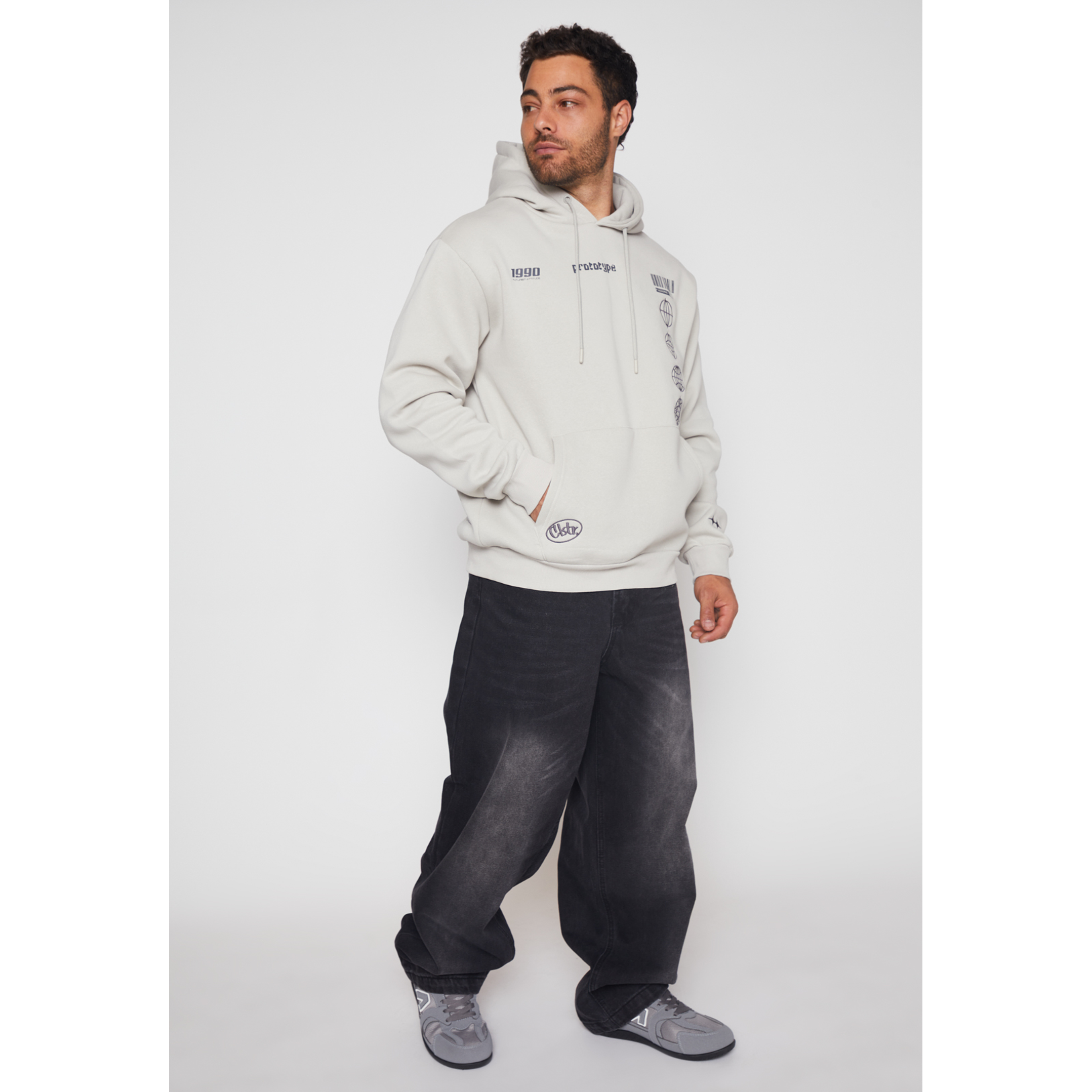 Polerón Bordado Hombre Arena Familyshop 2