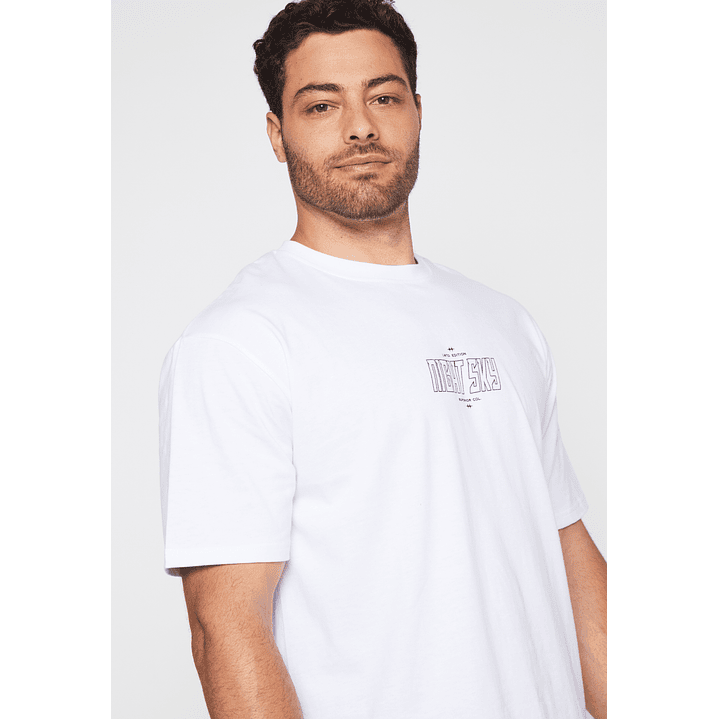 Polera Night Sky Hombre Blanco Familyshop 3