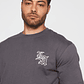 Polera Los Ángeles  Relax Hombre Gris Familyshop - Miniatura 4