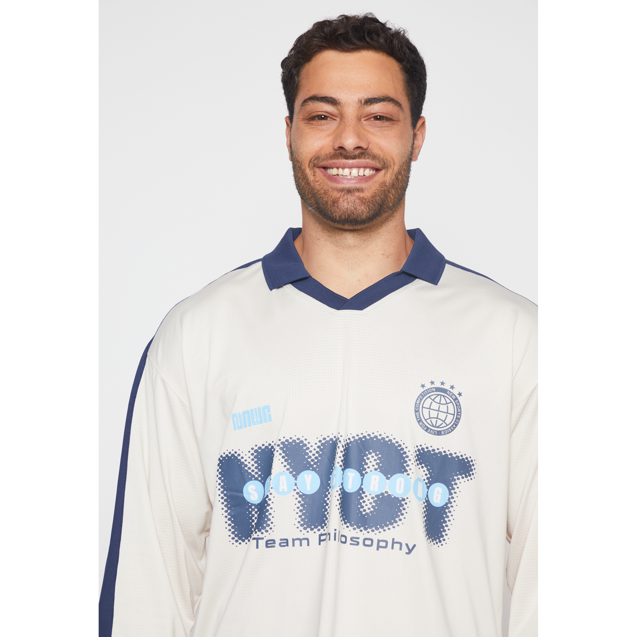 Polera Deportiva NYCT Hombre Beige Familyshop 4