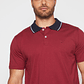 Polera Jersey Hombre Burdeo Familyshop - Miniatura 4