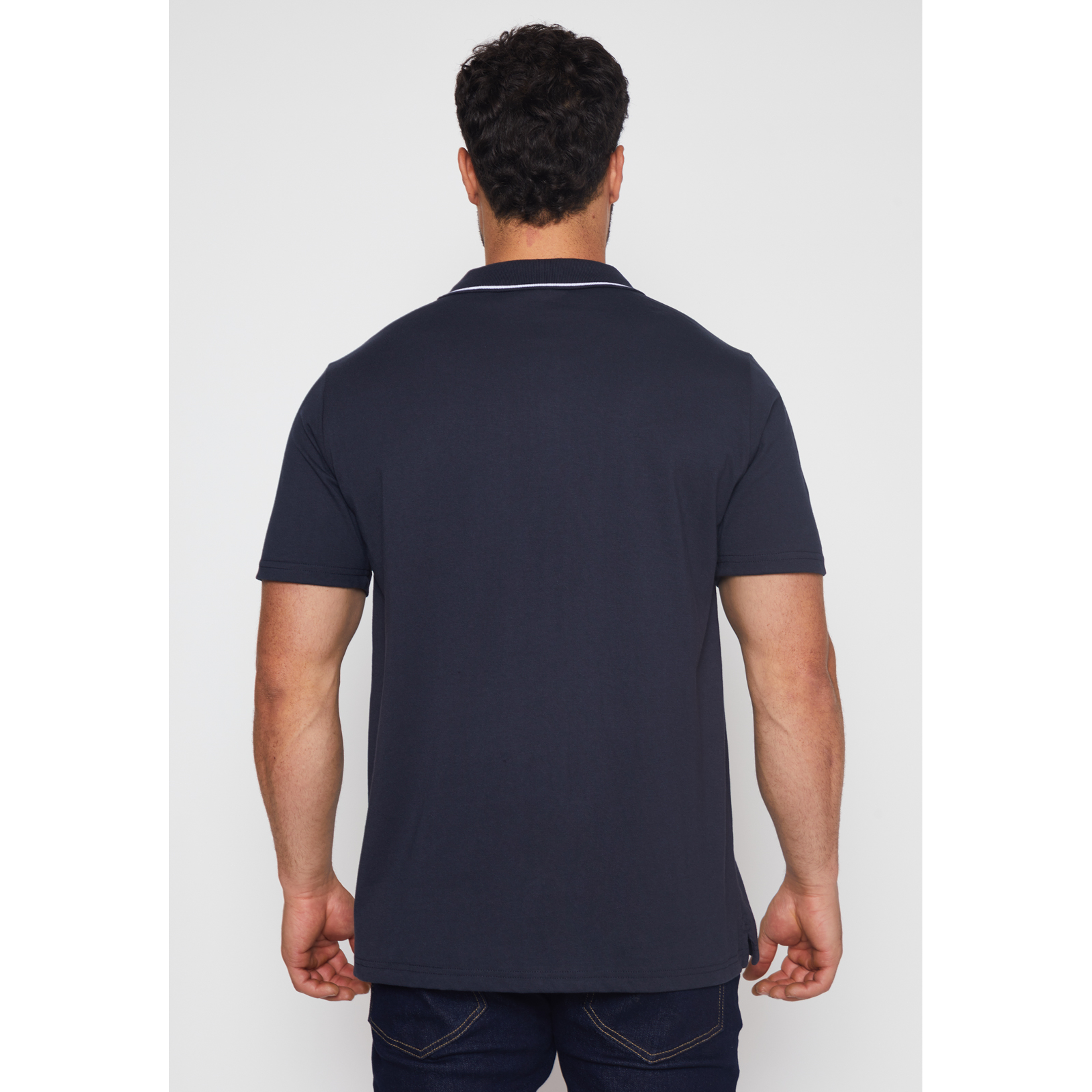 Polera Jersey Hombre Azul Familyshop 3