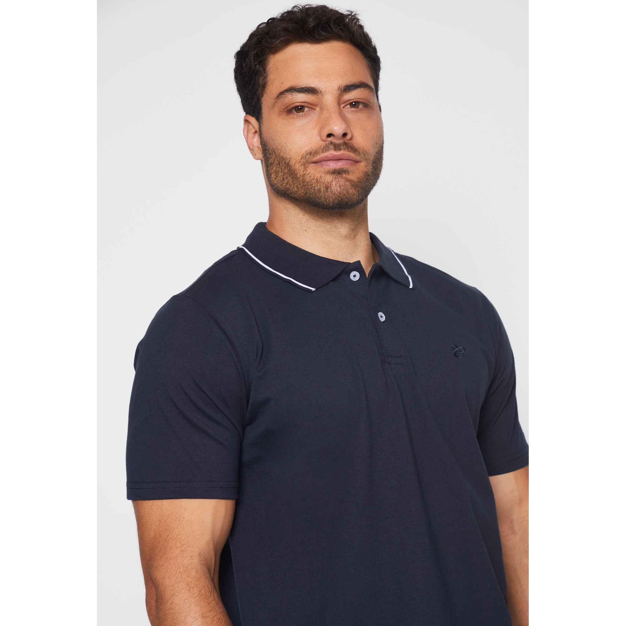Polera Jersey Hombre Azul Familyshop 4