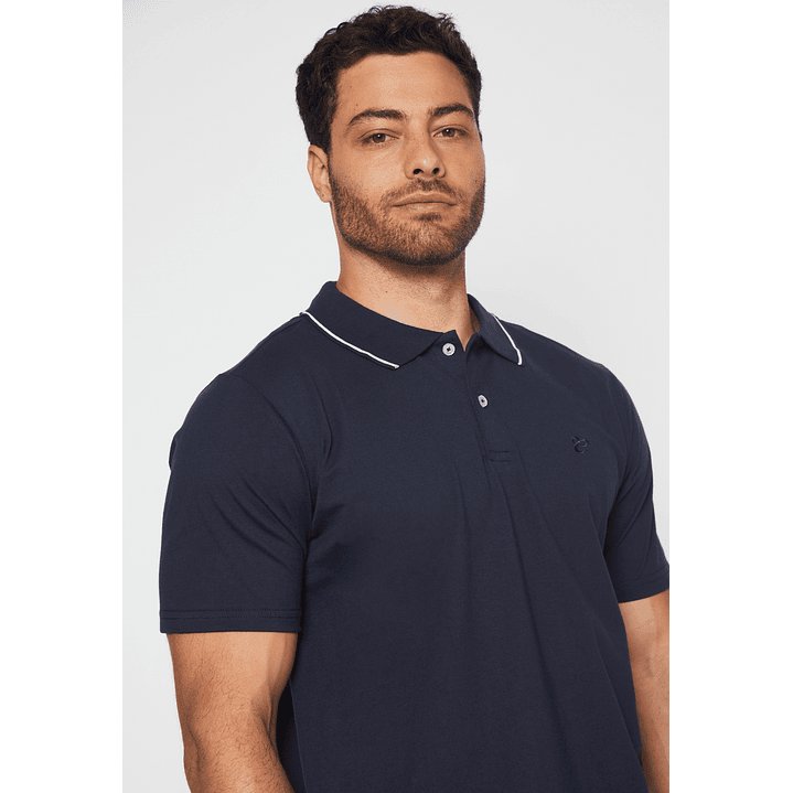 Polera Jersey Hombre Azul Familyshop 4