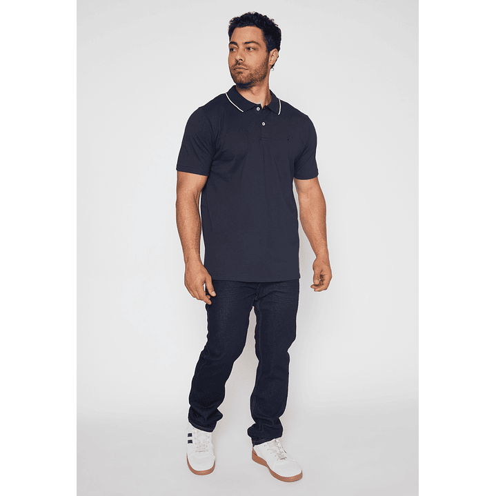 Polera Jersey Hombre Azul Familyshop 2