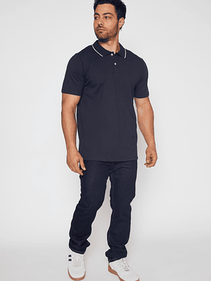 Polera Jersey Hombre Azul Familyshop