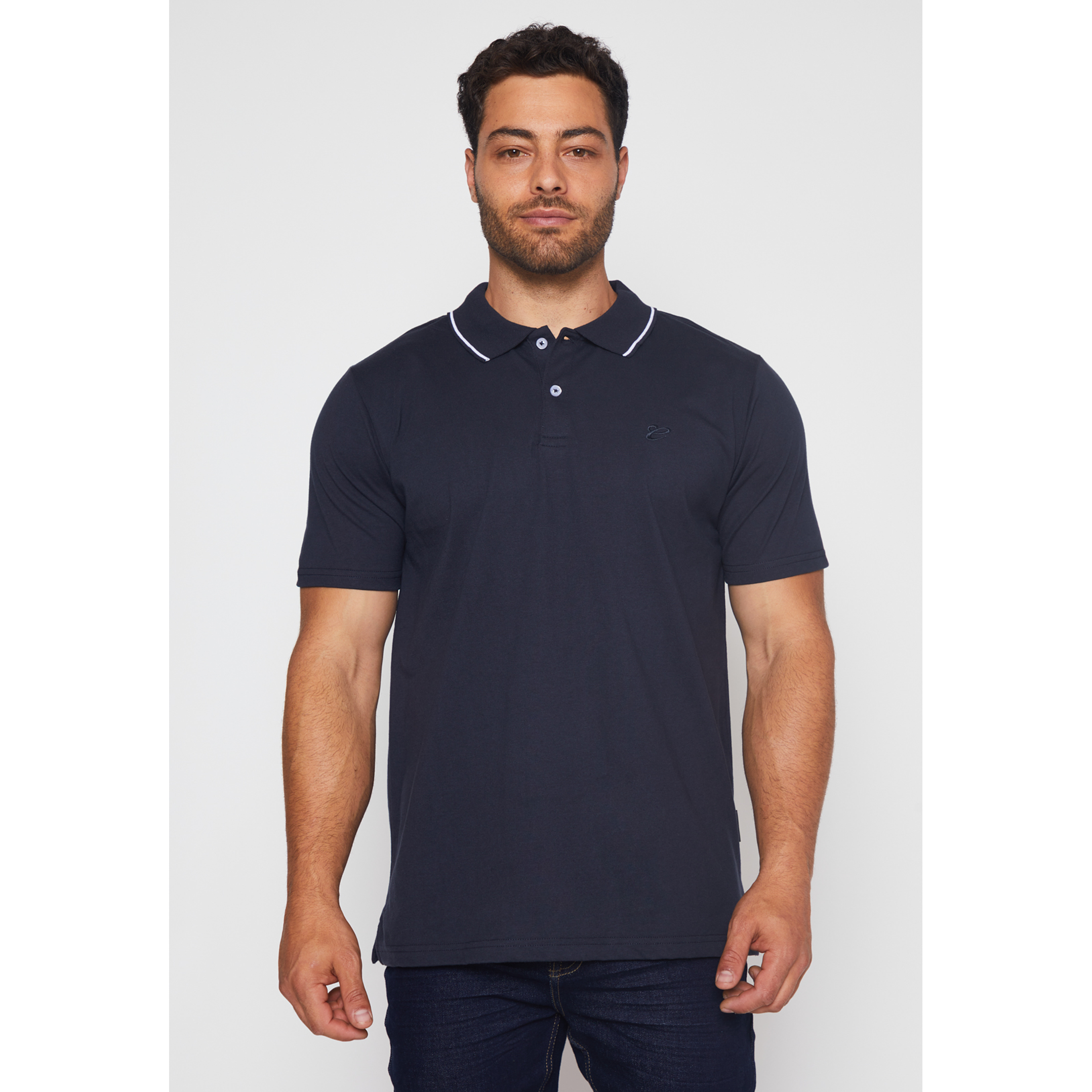 Polera Jersey Hombre Azul Familyshop 1