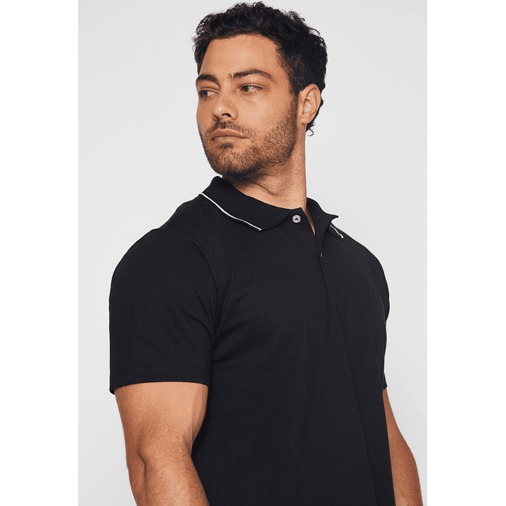 Polera Jersey Hombre Negro Familyshop 3