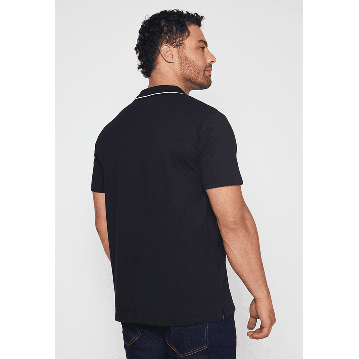 Polera Jersey Hombre Negro Familyshop 4