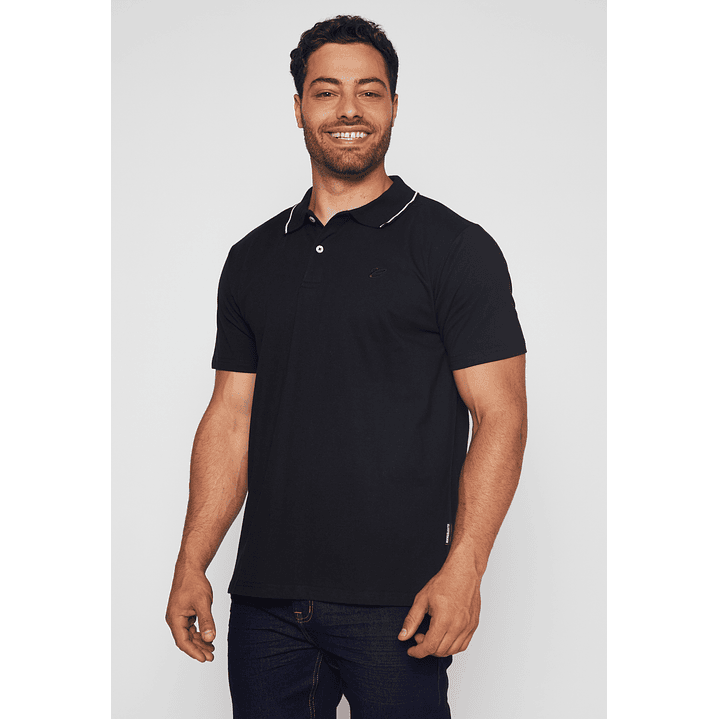 Polera Jersey Hombre Negro Familyshop 1