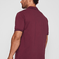 Polera Bordado Hombre Burdeo Familyshop - Miniatura 3