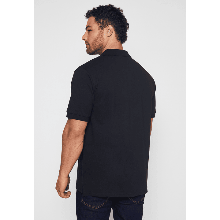 Polera Bordado England Hombre Negro Familyshop 3