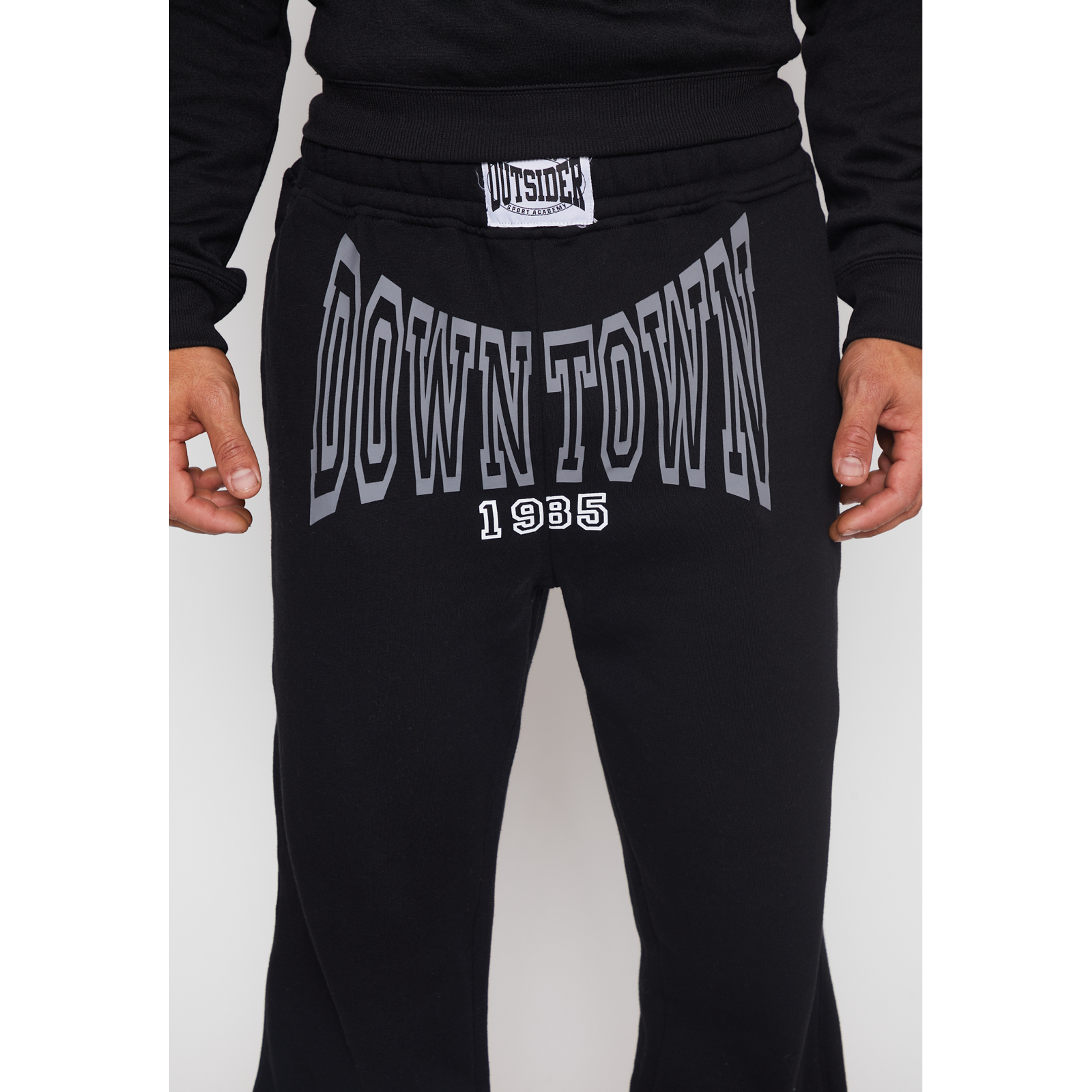 Pantalón Buzo Outsider Hombre Negro Familyshop 4
