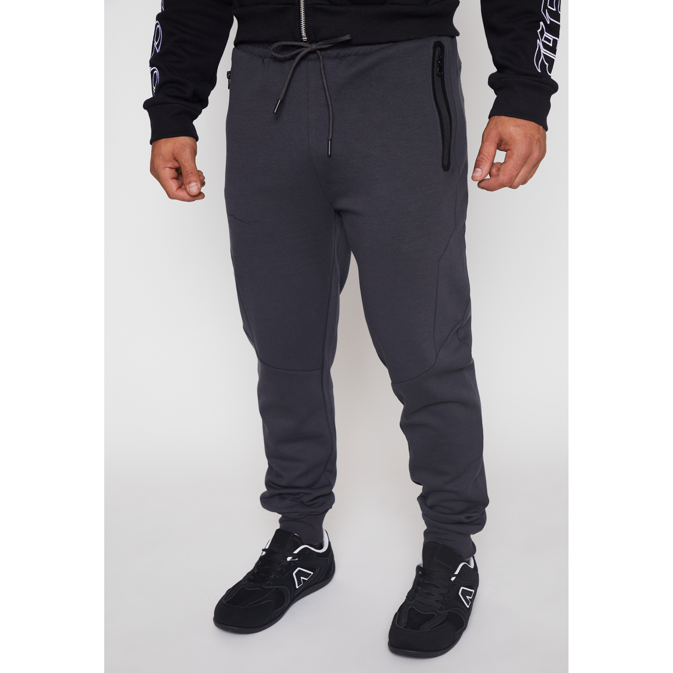 Pantalón Buzo Skinny Hombre Gris Familyshop 1