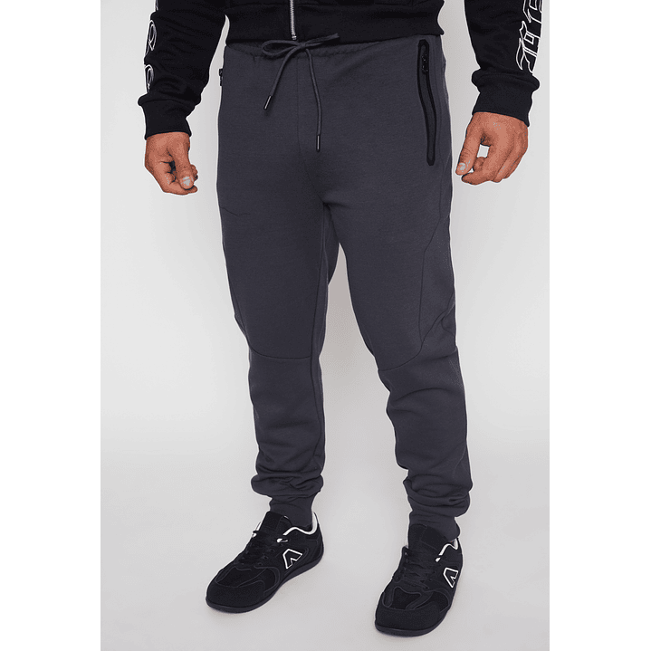 Pantalón Buzo Skinny Hombre Gris Familyshop 1