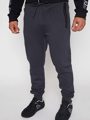 Pantalón Buzo Skinny Hombre Gris Familyshop