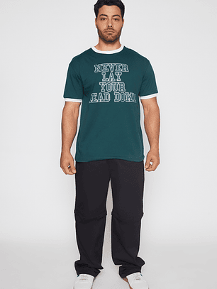 Pantalón Baggy Hombre Negro Familyshop