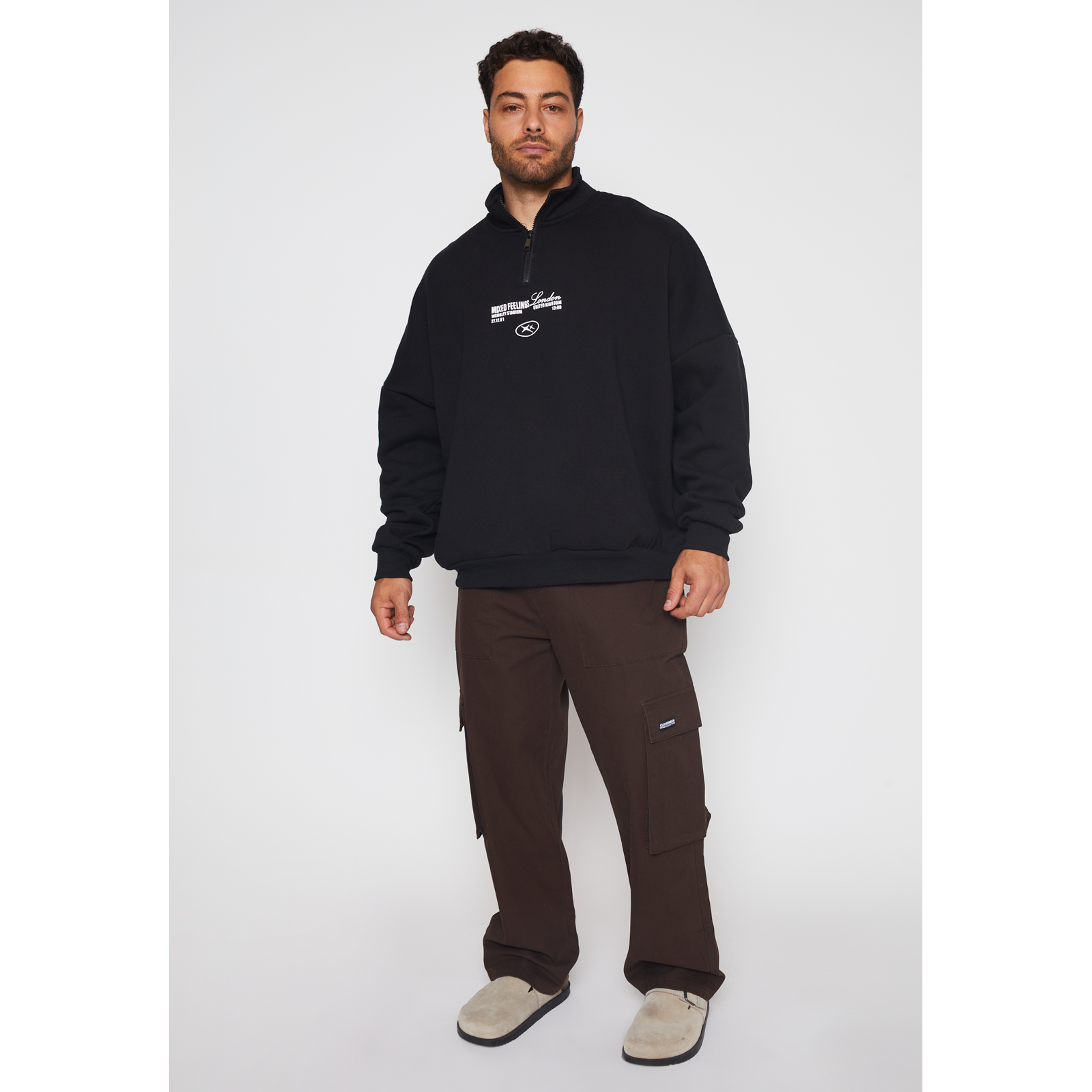 Pantalón Cargo Hombre Café Familyshop 2