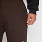 Pantalón Cargo Hombre Café Familyshop - Miniatura 4