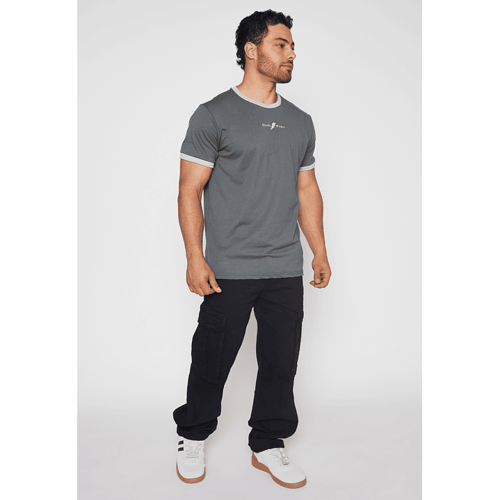 Jeans Cargo Ajustable Hombre Negro Familyshop 2