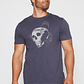 Polera Calavera Fearless Hombre Gris Familyshop - Miniatura 1
