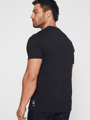 Polera Calavera Hombre Negro Familyshop