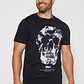 Polera Calavera Hombre Negro Familyshop - Miniatura 1