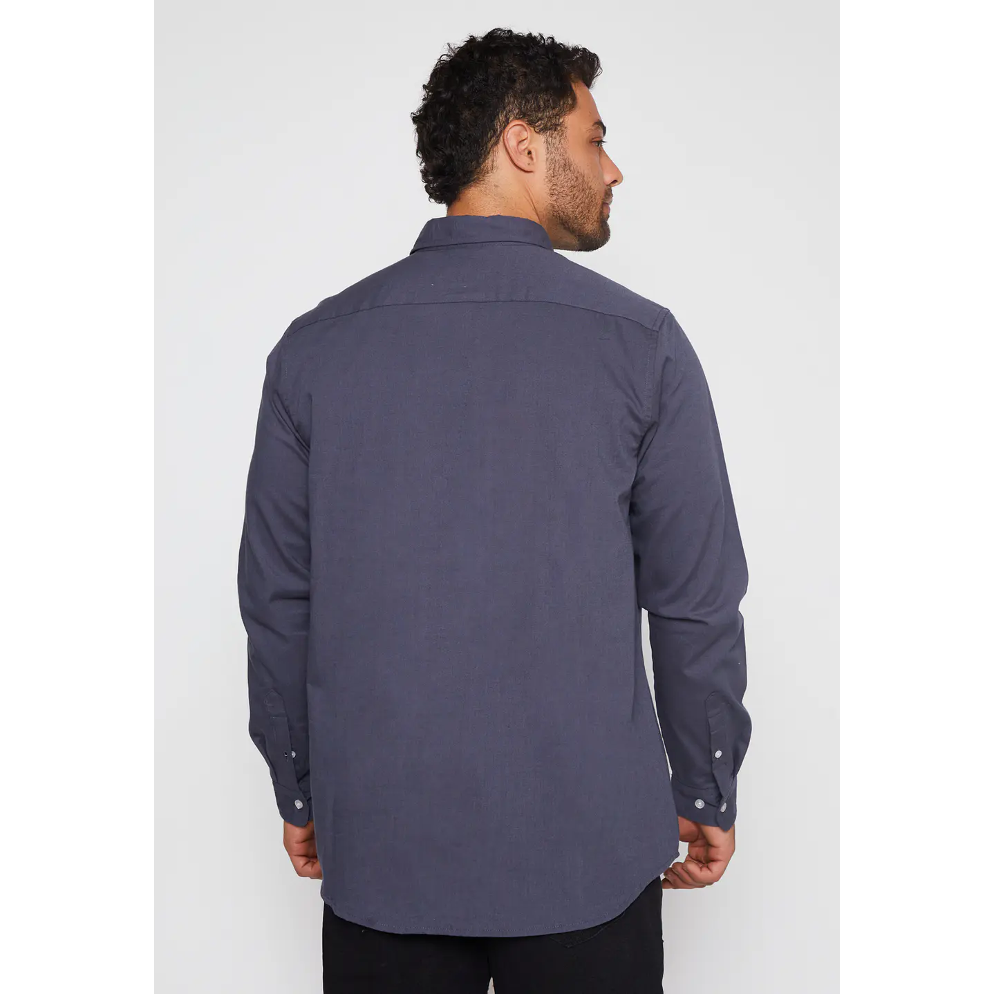 Camisa Pop Classic Hombre Gris Familyshop 3